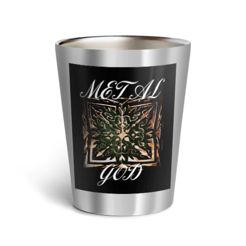 MIIRARU METAL GOD ロゴ Thermo Tumbler