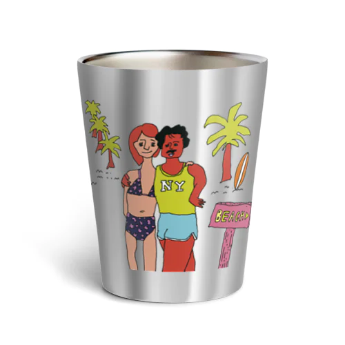 GO TO BEACH Thermo Tumbler