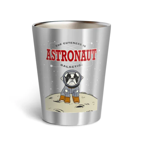 Cosmic Dog🚀 Thermo Tumbler