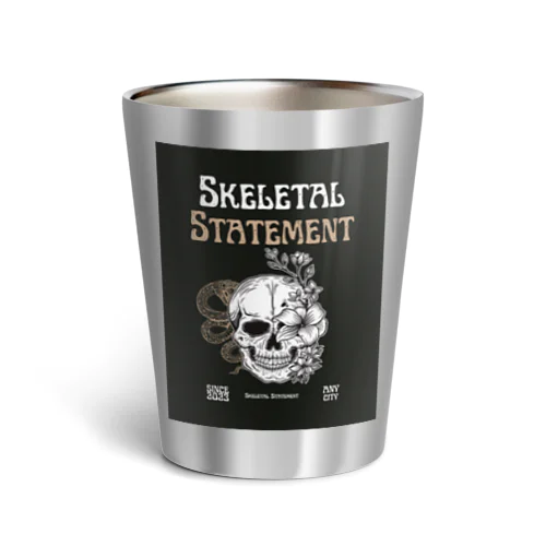 Skeletal Statement 열 텀블러