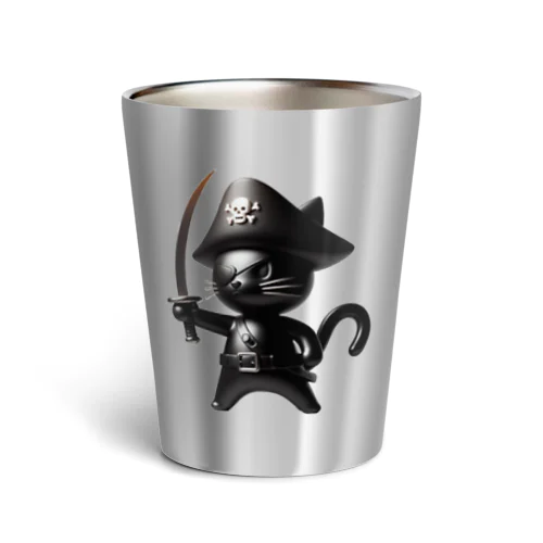 猫×海賊×フィギュア風 Thermo Tumbler