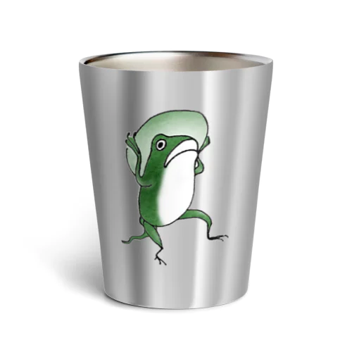 金魚づくし　カエルA　クリア Thermo Tumbler