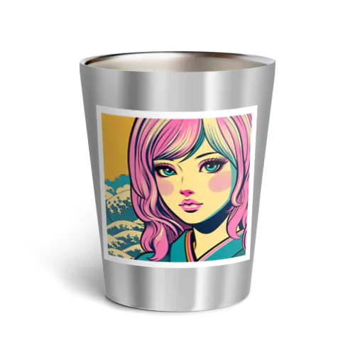 令和・浮世絵ギャル Thermo Tumbler