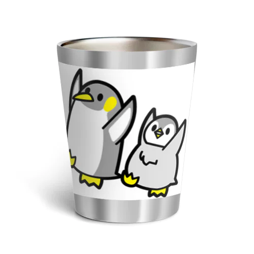 皇帝ペンギンの親子🐧 Thermo Tumbler