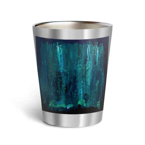 Winter Forest Thermo Tumbler