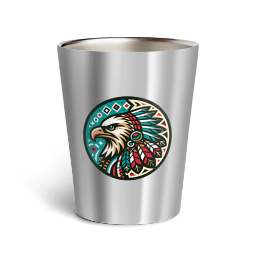 Native American eagle Thermo Tumbler