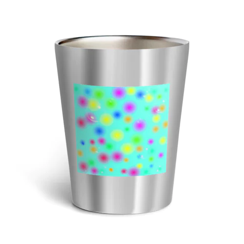 にじにじしゃぼん玉 Thermo Tumbler