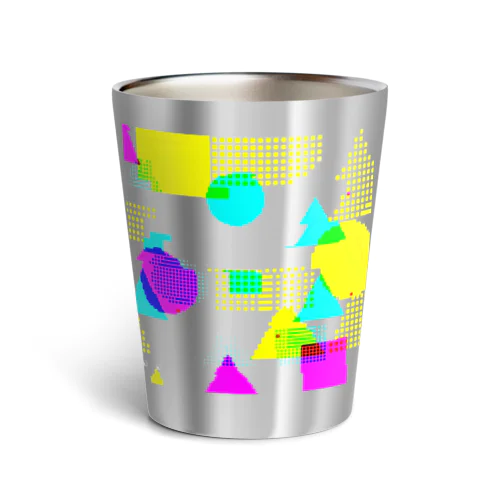 まる　さんかく　しかく Thermo Tumbler