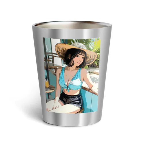 Beachi Girl 4` Thermo Tumbler