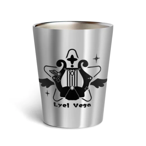 タンブラー/ブラック（ロゴマーク） Thermo Tumbler