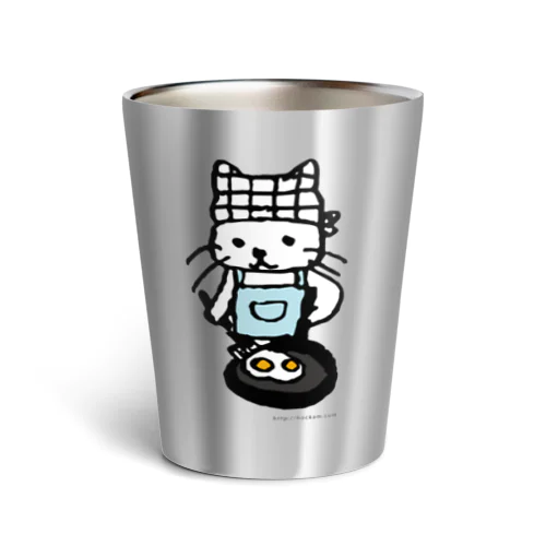 めだまやきやくねこ Thermo Tumbler