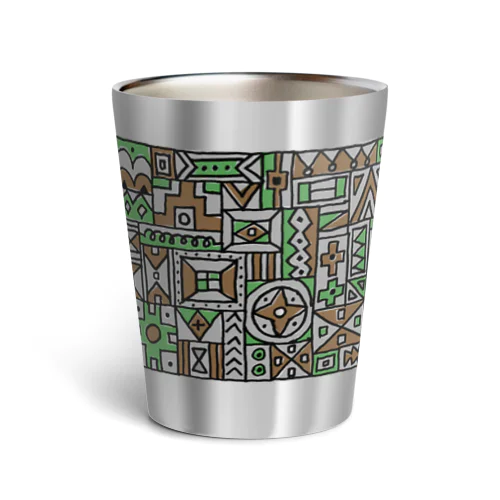 マルサンカクシカク_シック Thermo Tumbler