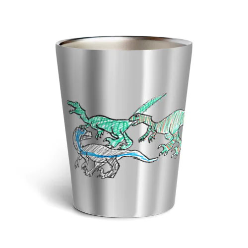 青のラプトル Thermo Tumbler