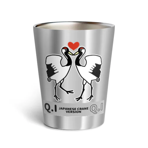 【Q.Iシリーズ】タンチョウ鶴 Thermo Tumbler