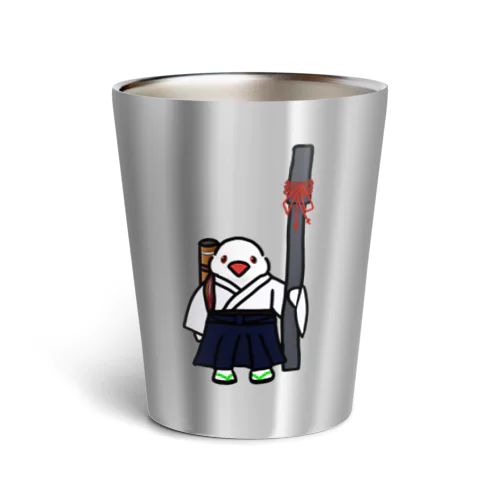 弓道部んちょ ロゴなし Thermo Tumbler