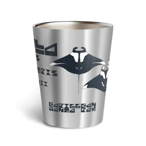 3種のマンタさん Thermo Tumbler