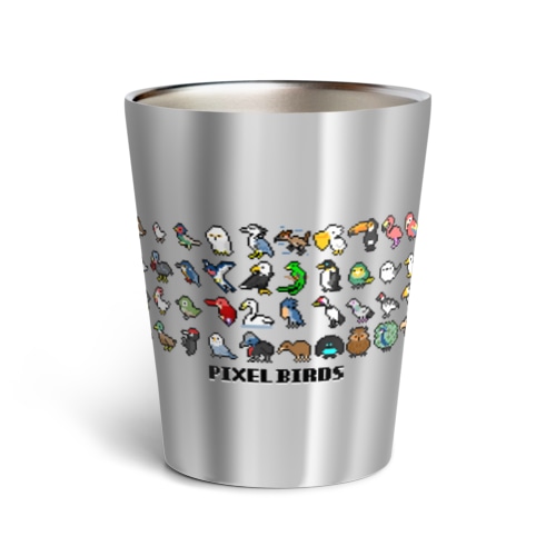 ピクセルバード・集 Thermo Tumbler