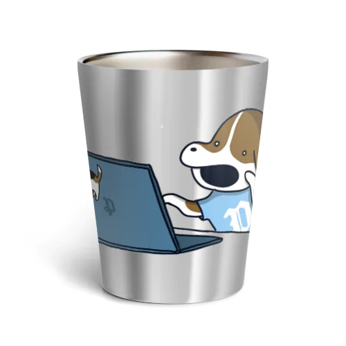 エラー対応犬 Thermo Tumbler