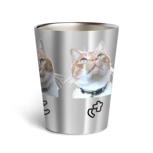 4コマねこさんプレーン Thermo Tumbler