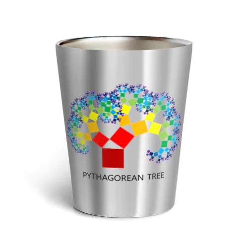 ピタゴラス・ツリー Thermo Tumbler