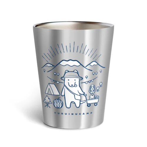 ゆるいぬキャンプ Thermo Tumbler