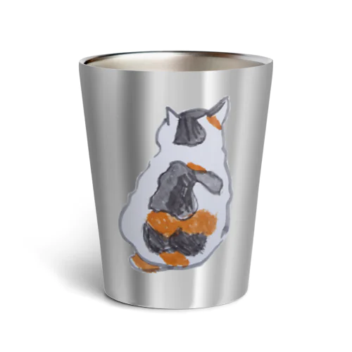 哀愁の三毛猫 Thermo Tumbler