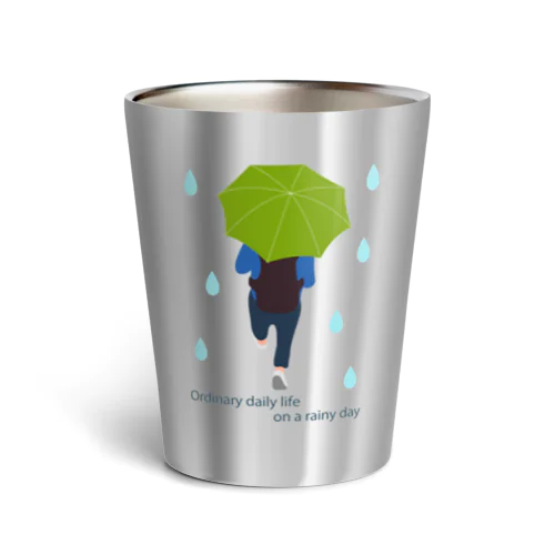 平凡な雨の日 Thermo Tumbler