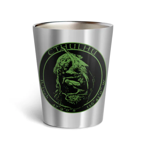 Cthulhu Statue Thermo Tumbler