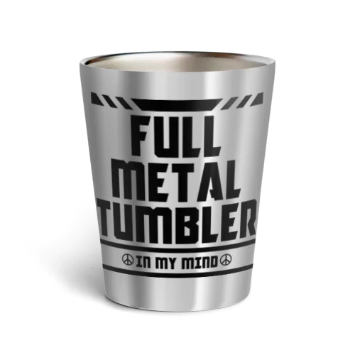 FULL METAL TUMBLER BLACK ver. サーモタンブラー