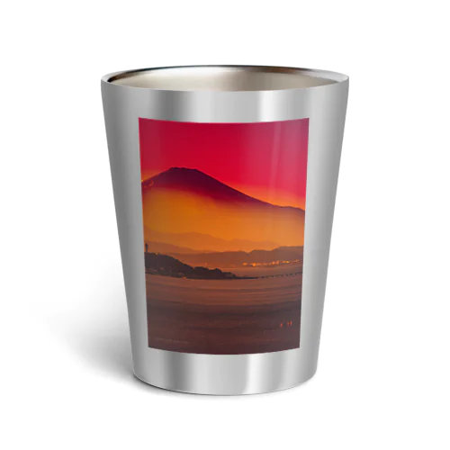 赤富士&江の島 Thermo Tumbler