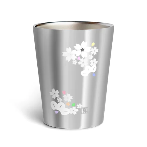 桜松R（白） Thermo Tumbler