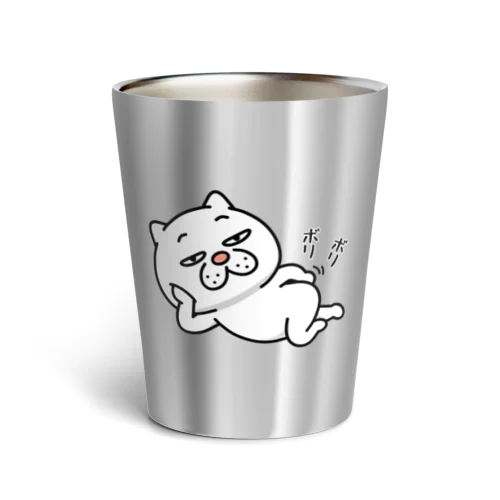 ウザ～～い猫　ボリボリ Thermo Tumbler