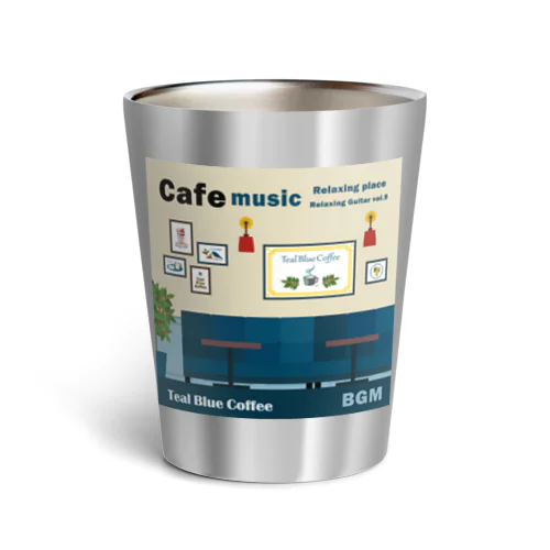 Cafe music - Relaxing place - Thermo Tumbler