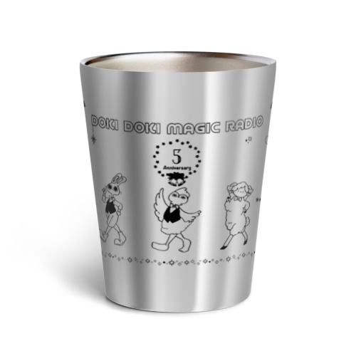 【ラジオ５周年記念】ゆめかわHappy March（クール） Thermo Tumbler