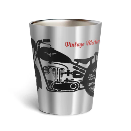 VINTAGE MOTORCYCLE CLUB Thermo Tumbler