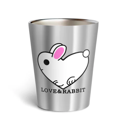 LOVE＆RABBIT サーモタンブラー