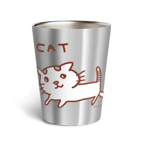 ねこだけキャット Thermo Tumbler