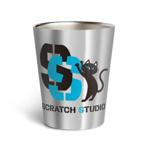 SCRATCH STUDIOロゴ サーモタンブラー（No.1） Thermo Tumbler