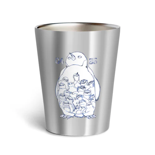 0425-18 Penguins of the World- Thermo Tumbler