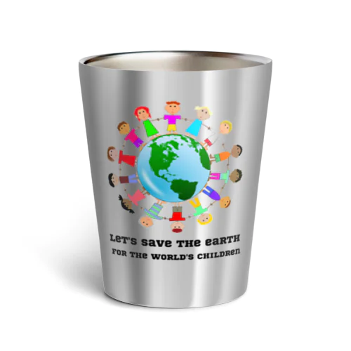 SAVE EARTH FOR CHILDREN (9) Thermo Tumbler