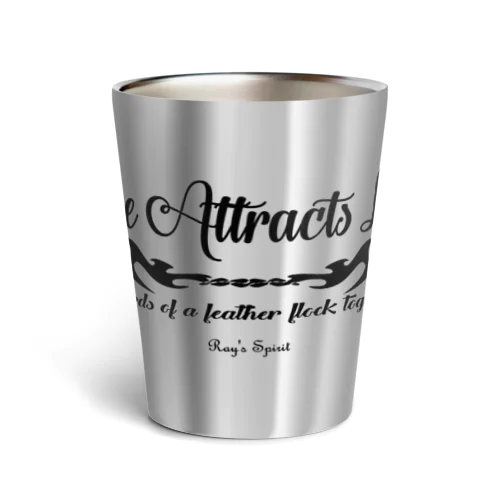 Like Attracts Like（BLACK） Thermo Tumbler