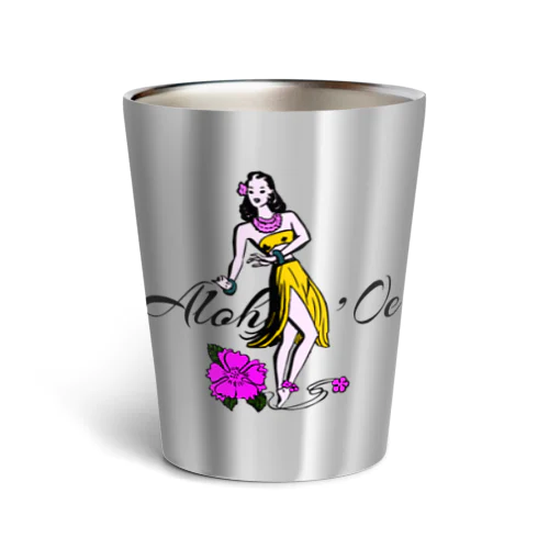 HULA GIRL Thermo Tumbler