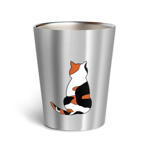 柄ちがい三毛猫さん Thermo Tumbler