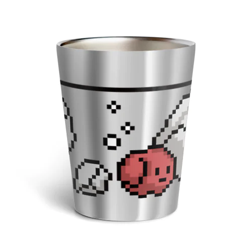 ドット絵ウメワリくん Thermo Tumbler