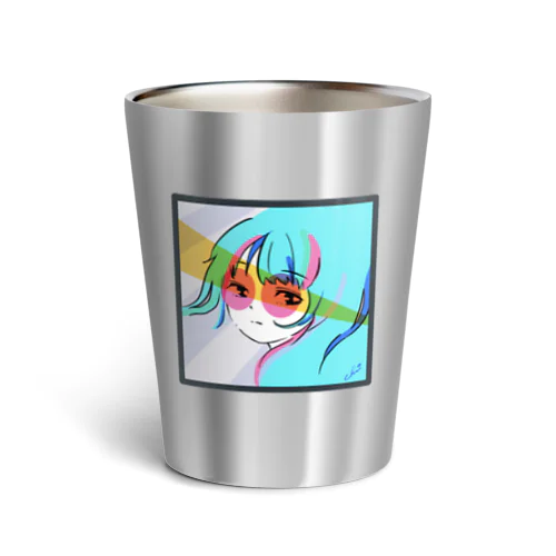 メガネっ娘 Thermo Tumbler