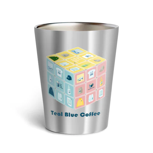 TealBlueItems _Cube COMPLETE Ver. サーモタンブラー