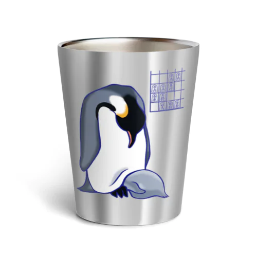 解説「おっとこれはイビアナですね」ペンギン編 Thermo Tumbler