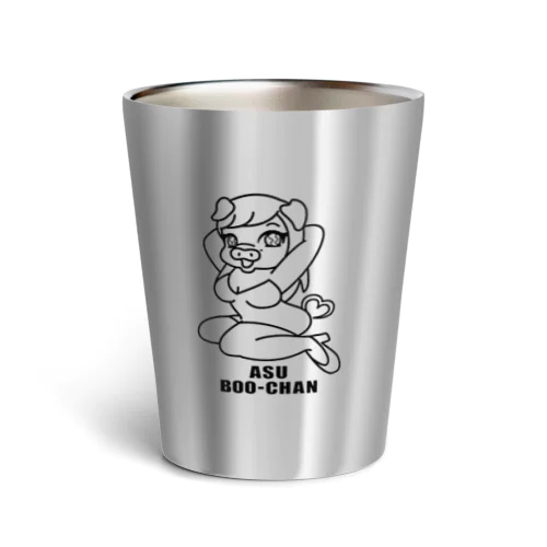 ブタのあすブーちゃん Thermo Tumbler