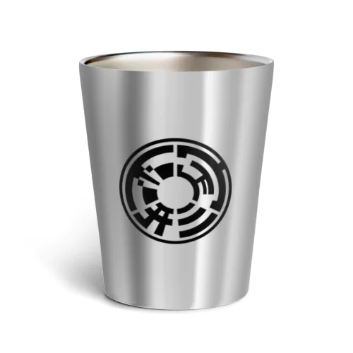 ロゴマーク[不定形ECHO] Thermo Tumbler