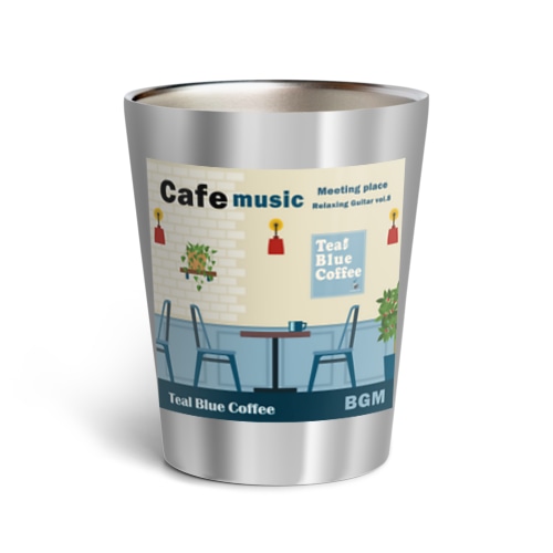 Cafe music - Meeting place - Thermo Tumbler